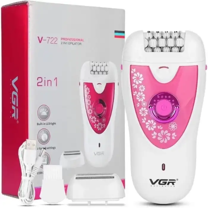 AsilTech Profesyonel 2 Başlıklı Epilasyon Aleti