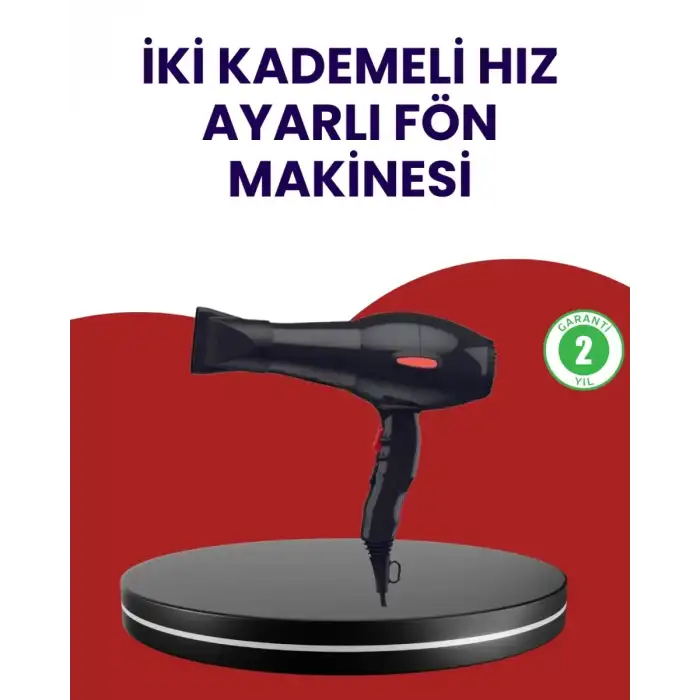 AsilTech Profesyonel 2200W Saç Kurutma Makinesi Yüksek Performans