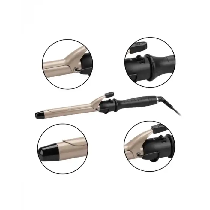 AsilTech Profesyonel 25 mm Saç Maşası Kalın Bukle Etkili