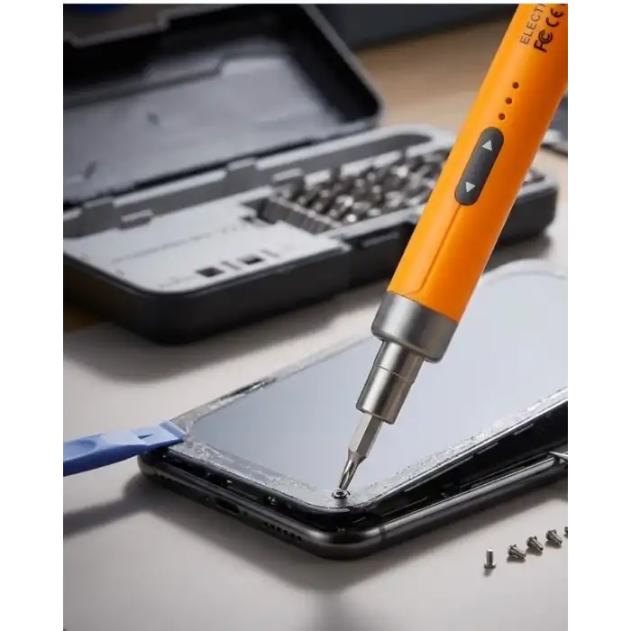 AsilTech Profesyonel Elektrikli Tornavida Seti 600mAh Şarjlı 38 Parça Hassas Vida Seti