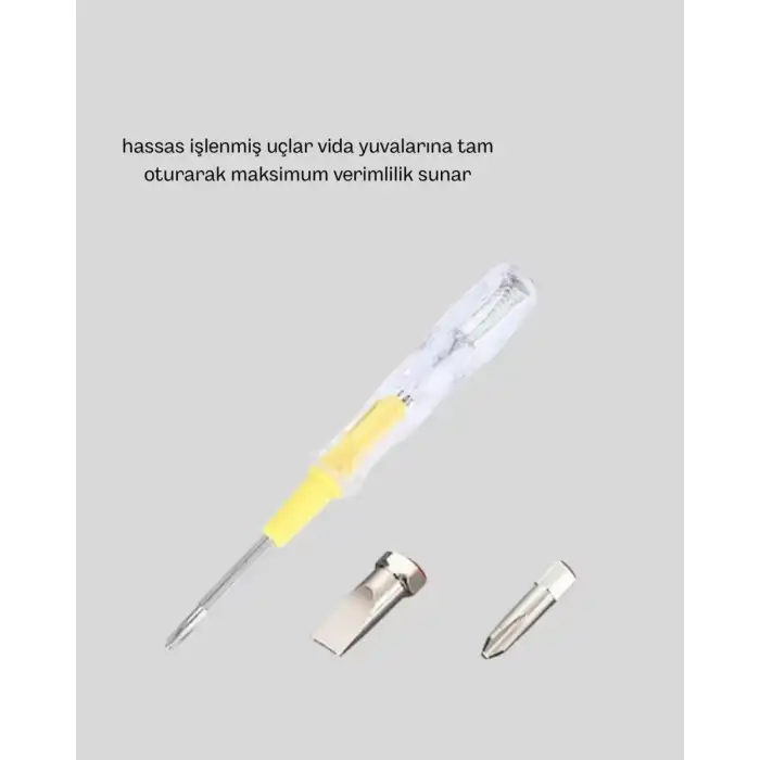 AsilTech Profesyonel Neon Test Kalemi