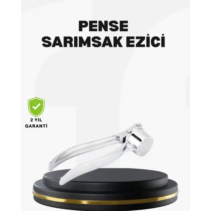 AsilTech Profesyonel Sarımsak Ezici Sağlam Yapı ve Rahat Kavrama