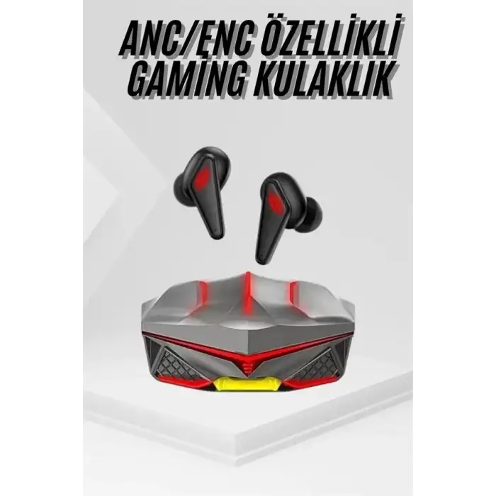 AsilTech Profesyonel TWS Işıklı Kablosuz Bluetooth Kulaklık Oyuncu Kulaklığı