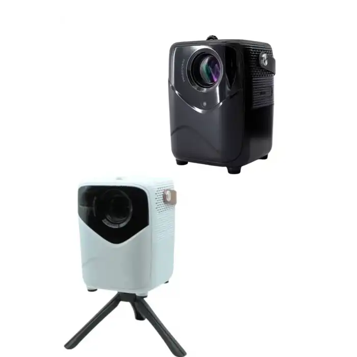 AsilTech Projeksiyon Ev Sineması Bluetooth 4k HD Kaliteli Görüntü Kumandalı