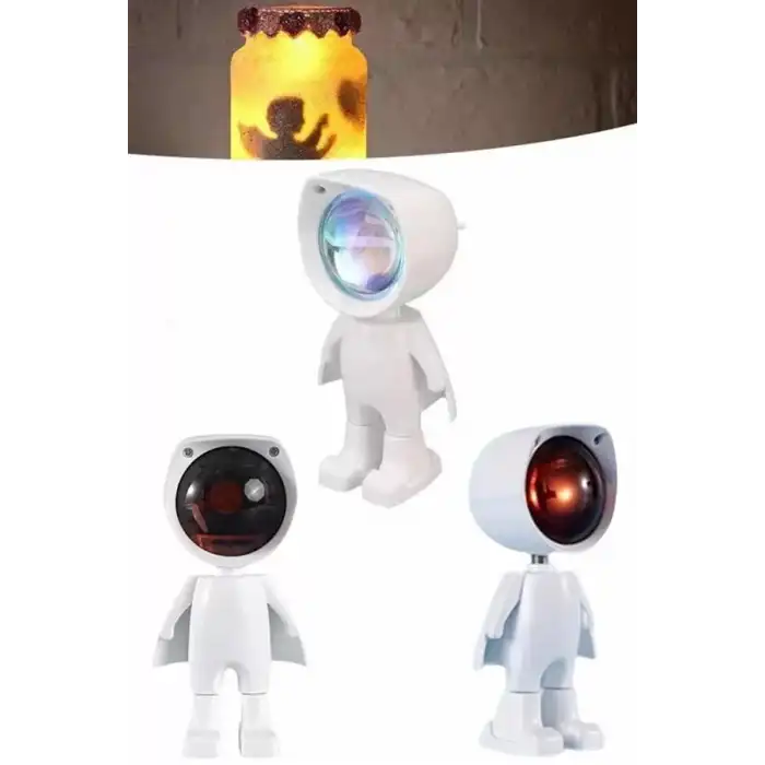 AsilTech Projektör Atmosfer Işık Lambası Projektör Güneş Lambası Masa Lambası