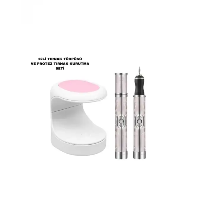 AsilTech PROTEZ TIRNAK KURUTMA TÖRPÜ SETİ