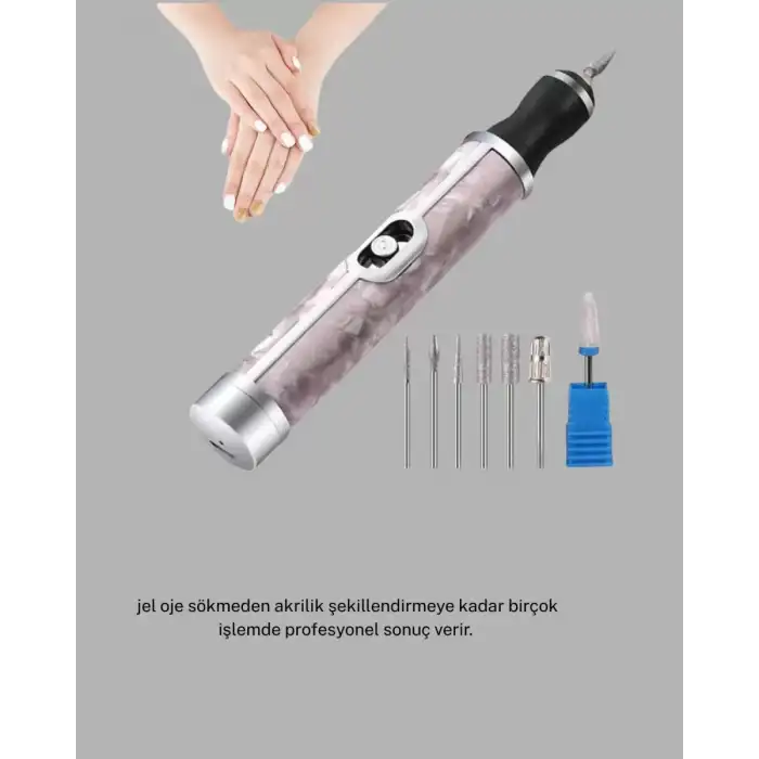 AsilTech PROTEZ TIRNAK KURUTMA TÖRPÜ SETİ