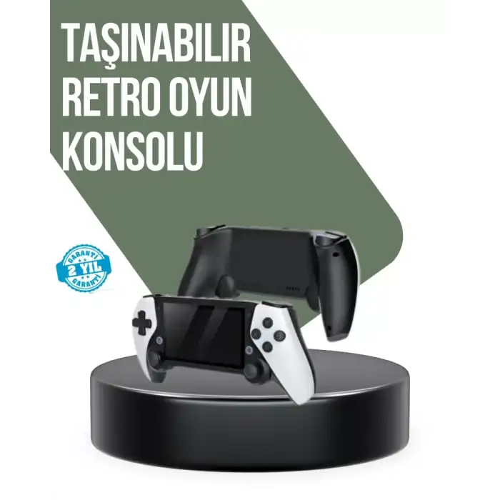 AsilTech PS1 GBA NES Oyun Destekli Retro Cihaz