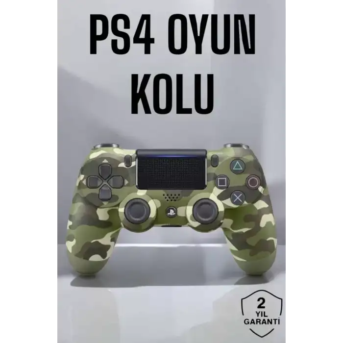 AsilTech PS4 Oyun Kolu Kamuflaj Desenli Joystick