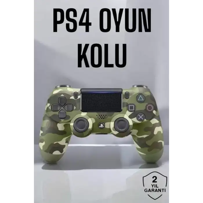 AsilTech PS4 Oyun Kolu Kamuflaj Desenli Joystick