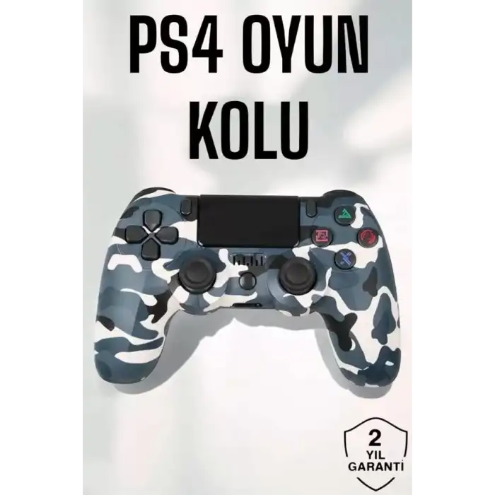 AsilTech PS4 Oyun Kolu Kamuflaj Desenli Joystick