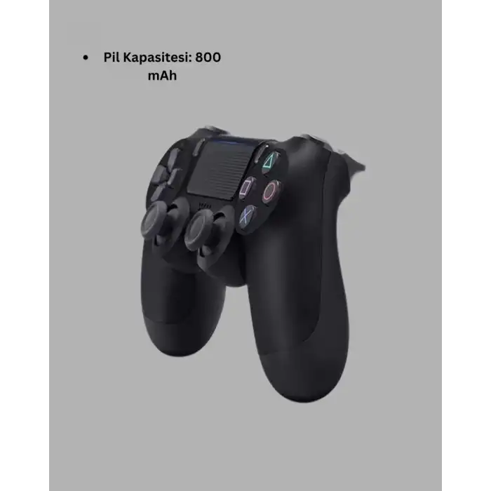 AsilTech PS4 Uyumlu Kablosuz Oyun Kolu – Gerçekçi Titreşimli Geri Bildirim Yeni Nesil