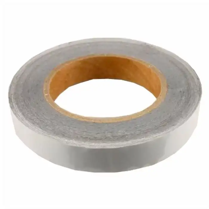 AsilTech Reflektif Fosfor Şerit Bant Reflektör Beyaz 2cm x 25 Metre