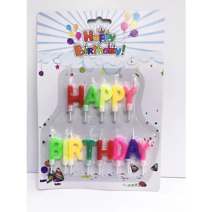 AsilTech Rengarenk Happy Birthday Mum
