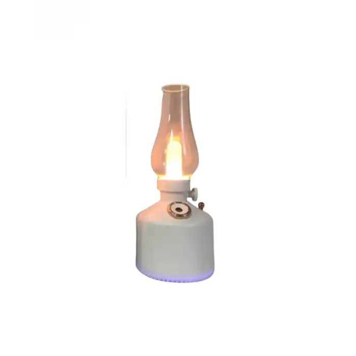 AsilTech Retro LED Işıklı 1200 mAh Şarjlı Aroma Difüzörü 280 ml Su Kapasiteli