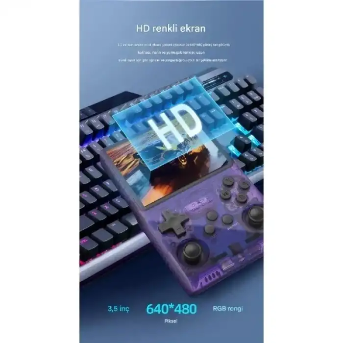 AsilTech Retro Oyun El Konsolu R40S Pro