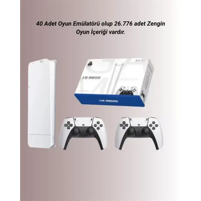 AsilTech Retro Oyun Konsolu – 20.000 Yüklü Oyun