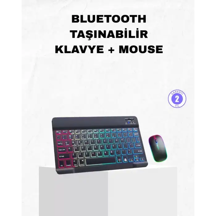 AsilTech RGB Aydınlatmalı Q Klavye Türkçe Karakter Destekli