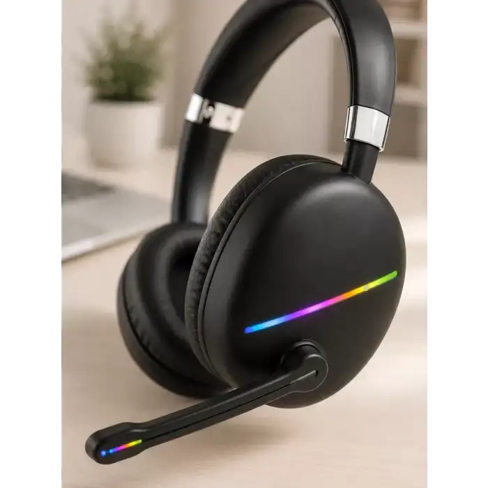AsilTech RGB SİYAH KULAKLIK MAX-17