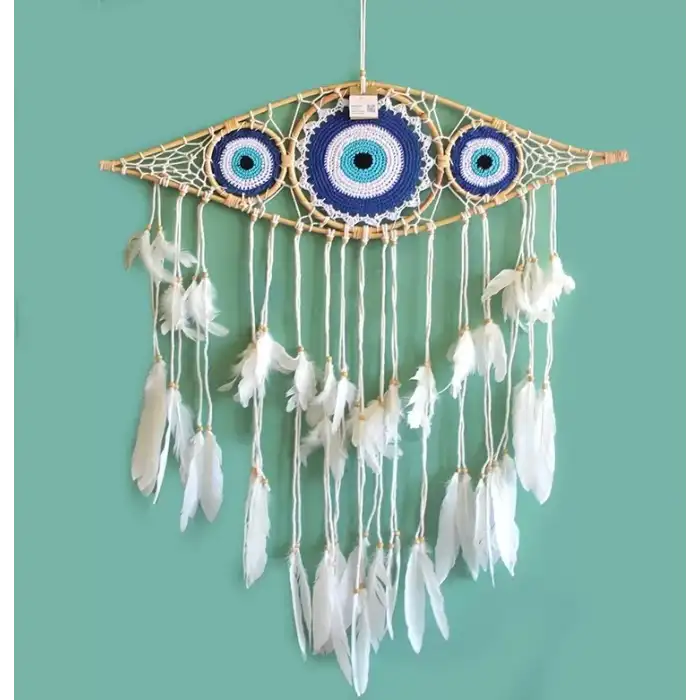 AsilTech Rüya Kapanı Dream Catcher Göz Tasarımı Model 4