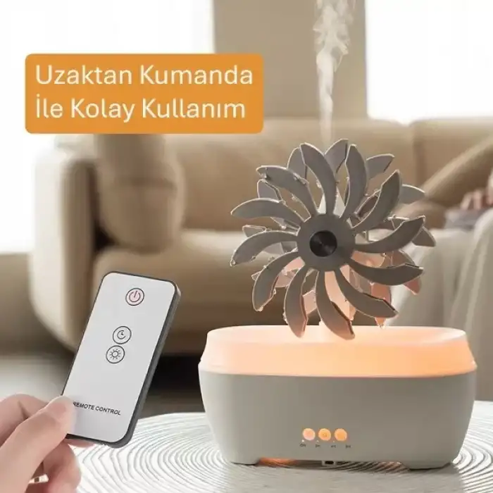 AsilTech Rüzgar Değirmeni Hava Nemlendirici