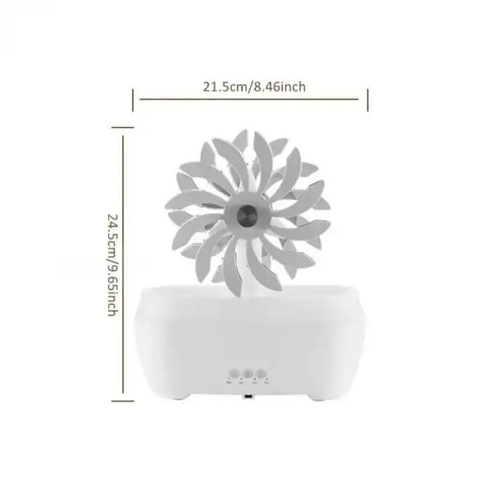 AsilTech Rüzgar Değirmeni Hava Nemlendirici