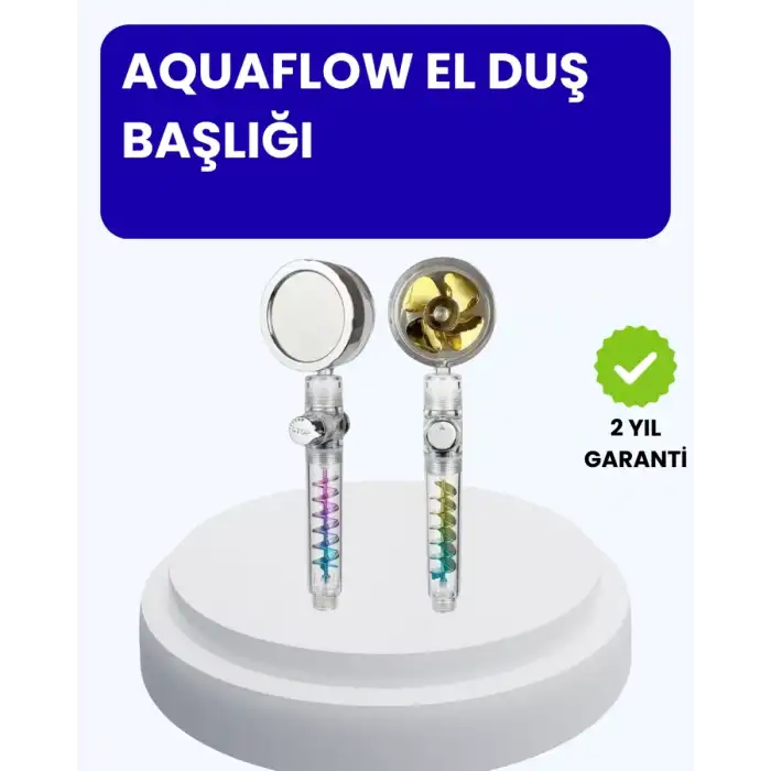 AsilTech Sağanak Yağmur Etkili El Duşu – Start Stop Tuşlu Su Tasarruflu