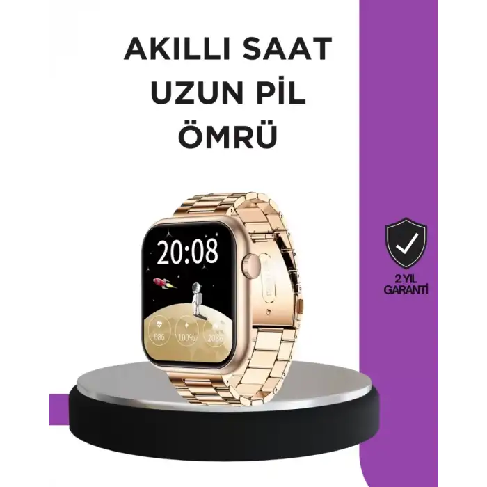 AsilTech Sağlık Takipli Akıllı Saat 117 Spor Modlu AMOLED Ekran