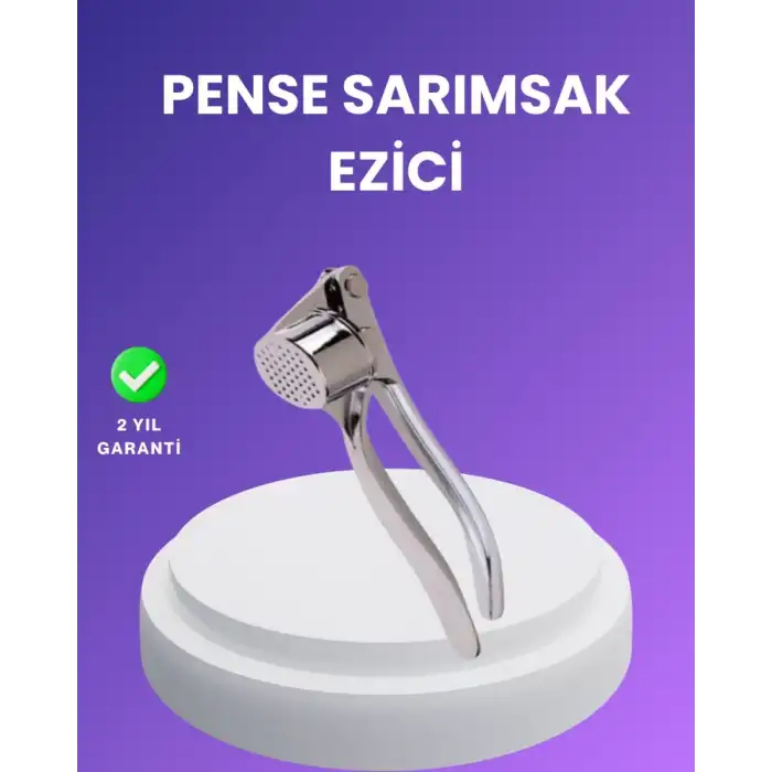 AsilTech Sarımsak Presi Kolay Temizlik ve Yüksek Basınçlı Ezme