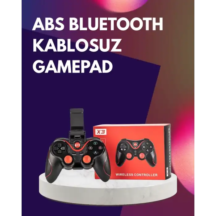 AsilTech Şarj Edilebilir Kablosuz Oyun Kumandası Yüksek Performanslı