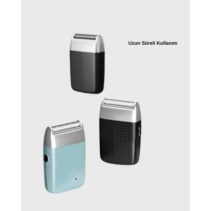 AsilTech Şarjlı Kuru Kullanım Tıraş Makinesi – Kablosuz, Taşınabilir