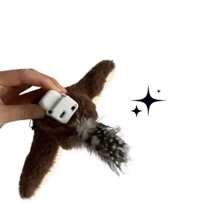 AsilTech Şarjlı Peluş Uçan Kuş Oyuncak