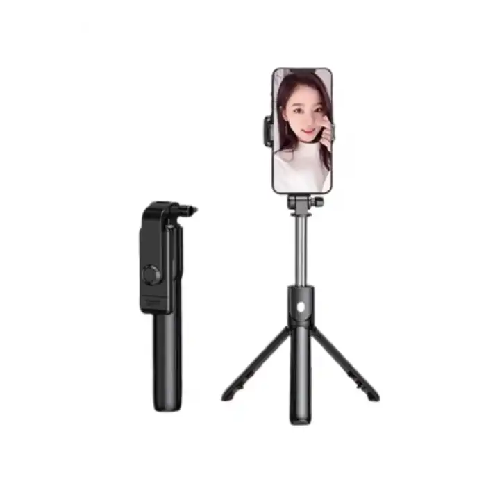 AsilTech Selfie Çubuğu Tripod Bluetooth Kumandalı Selfie Çubuğu Telefon Tutucu