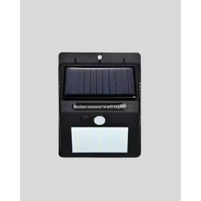 AsilTech Sensörlü, Güneş Enerjili LED Duvar Lambası Bahçe ve Balkon Aydınlatma