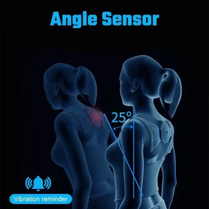 AsilTech Sensörlü Titreşimli Dik Duruş Korsesi