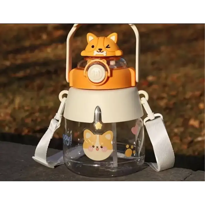 AsilTech Sevimli Hayvanlar Su Matarası