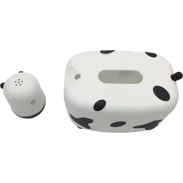 AsilTech Sevimli İnek Tasarımlı Mıknatıslı Tuzluk ve Peçetelik