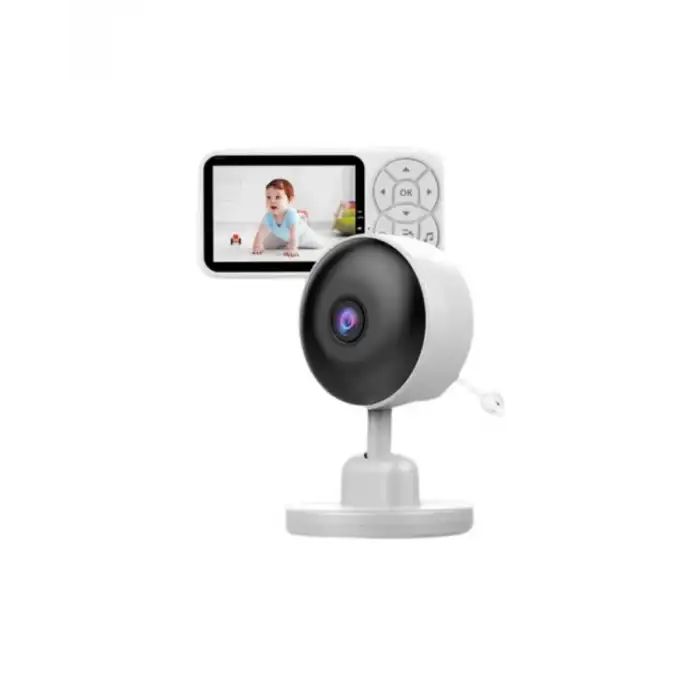 AsilTech Sıcaklık Sensörlü Güvenli Bebek Kamerası İki Yönlü Ses