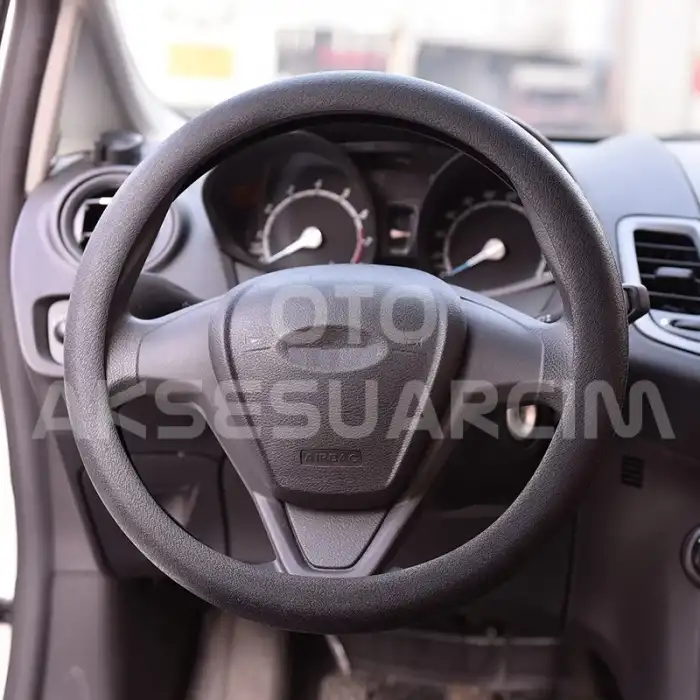 AsilTech Silikon Direksiyon Kılıfı Siyah OND240