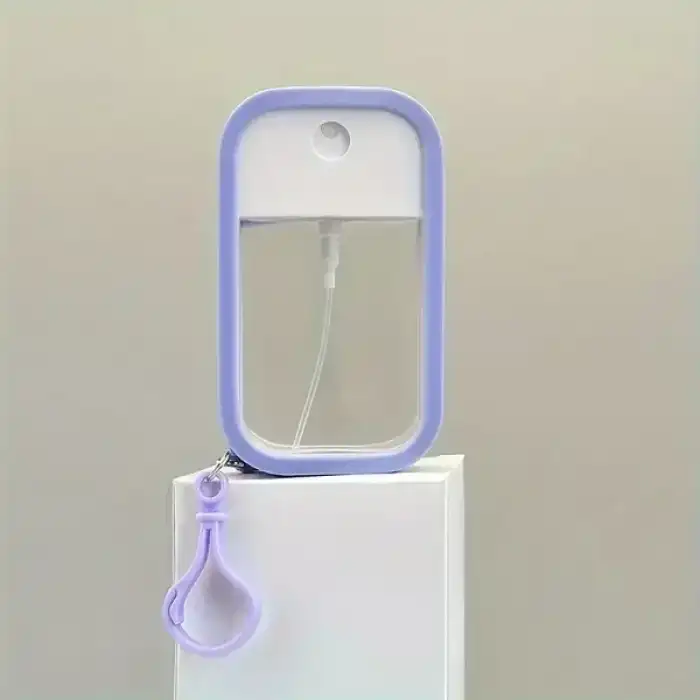 AsilTech Silikon Kılıflı Anahtarlıklı Sprey Şişesi