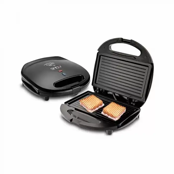 AsilTech Sinbo Granit Mini Tost Makinesi - 2 Dilim - Yapışmaz Yüzey
