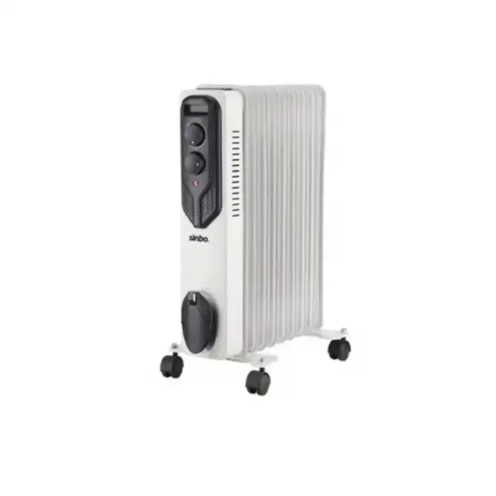 AsilTech Sinbo Yağlı Radyatör Soba - 9 Dilimli Isıtıcı - Turbo Isıtma