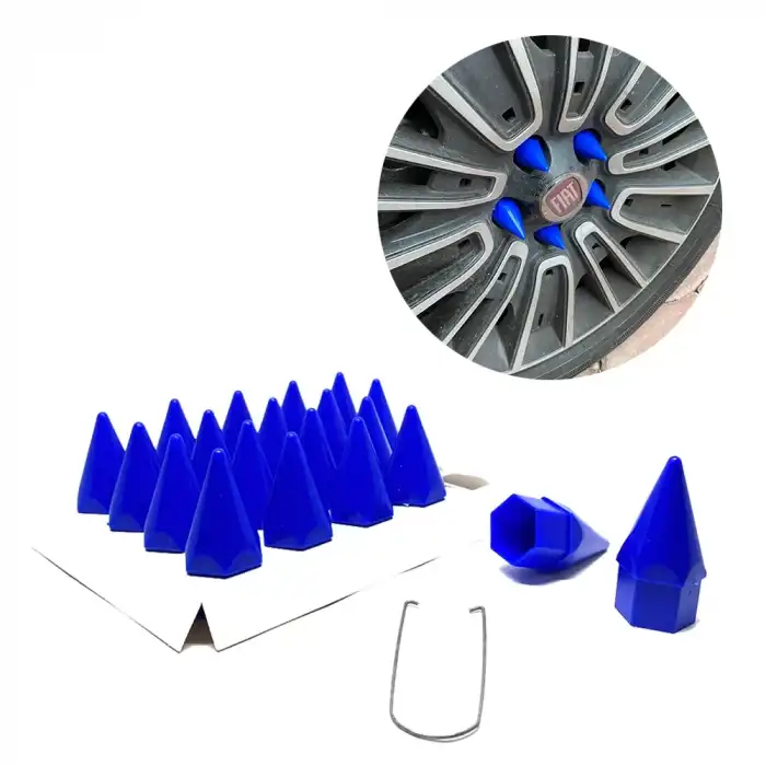AsilTech Sivri Mermi Bijon Kapağı Sökme Aparatlı Mavi 17mm