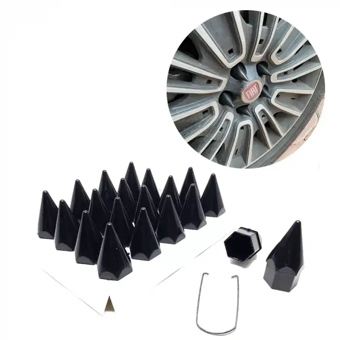 AsilTech Sivri Mermi Bijon Kapağı Sökme Aparatlı Siyah 19mm
