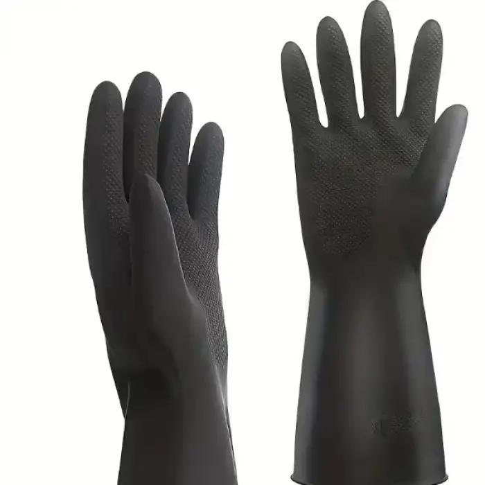 AsilTech Siyah Renkli Endüstriyel Eldiven