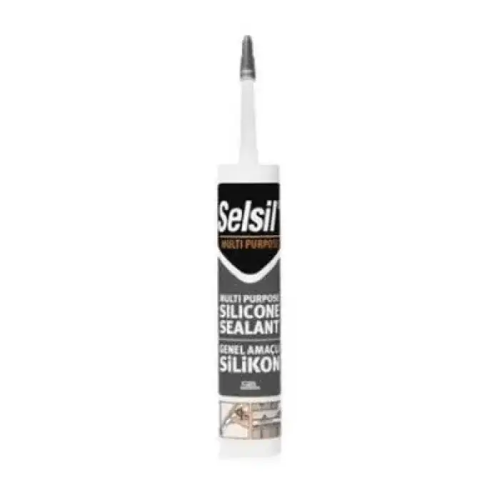 AsilTech Siyah Universal Silikon - 280 gr - Dolgu Silikonu