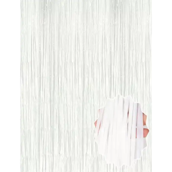 AsilTech Soft Beyaz Renk Duvar ve Kapı Perdesi