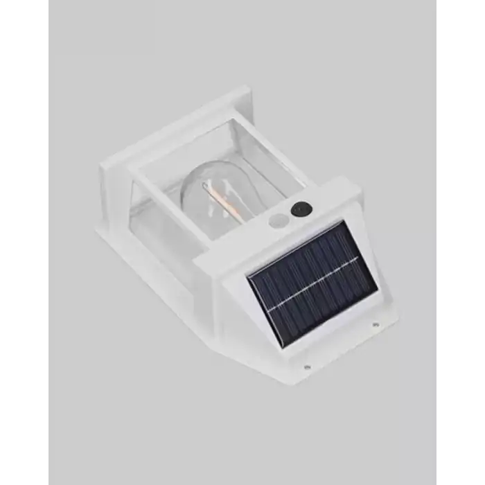 AsilTech Solar Sensörlü Dış Mekan Lamba 3 Işık Modlu ve IP65 Dayanıklı