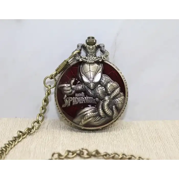 AsilTech Spiderman Tasarımlı Köstekli Saat