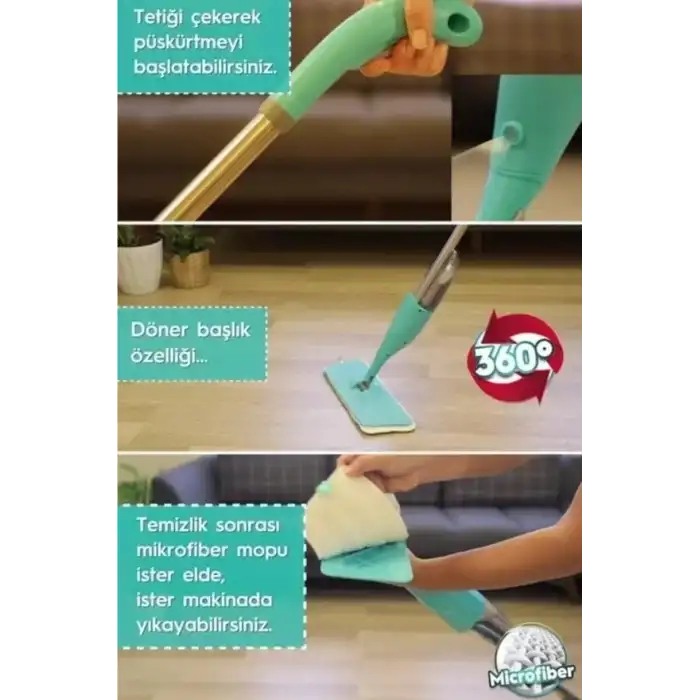 AsilTech Sprey Mop Paspas